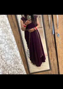 Saree Cum Gown