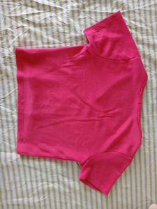 Hot Pink Crop Top -