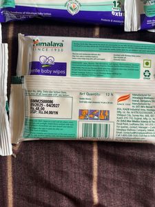 Himalaya Gentle Baby Wipes Pack Of 10