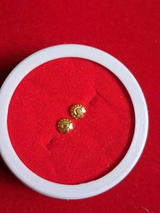Gold Stud Earring 22crt Gol