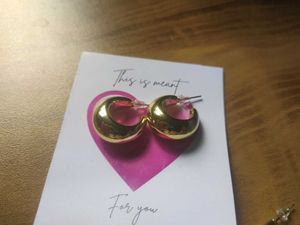 Gold Hoop Earrings