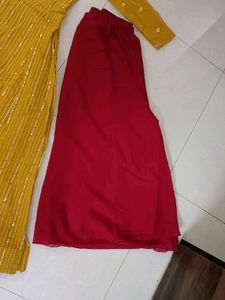 Dress With Plazzo