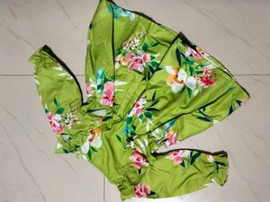 Green Frock 9-12 Months