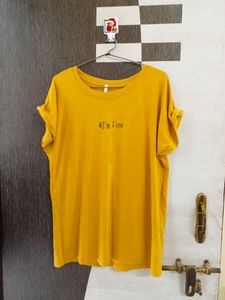 Price Dropped ❗Mustard T Shirt  💛