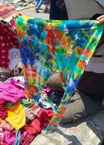 Blue Casual Leggings