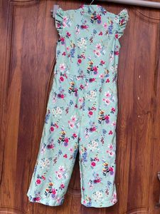 Floral Girls Jumpsuit