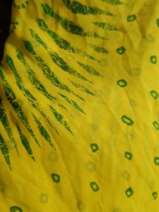 lemon yallow saree