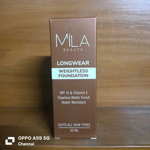 MILA Beaute Longwear Foundation