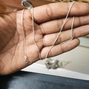 925 Silver thin snack Chain