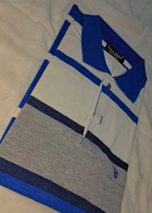 Striped Polo T-Shirt