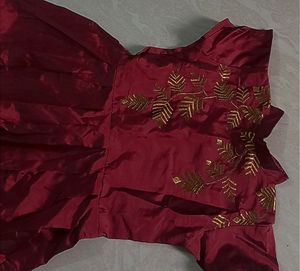 Brown Colour Frock✨️