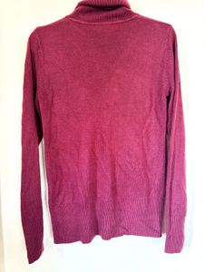 NEW Burgundy Turtleneck Sweater
