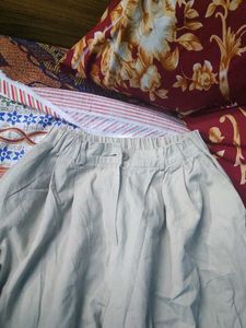 Casual Beige Pants