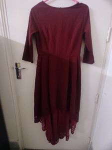 Shein Maroon Long Dress