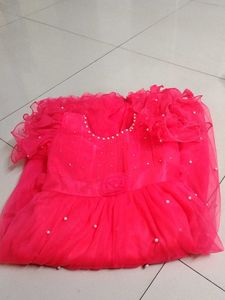 Cute Girls Pink Dress