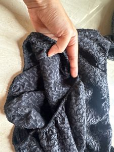 Black Crop Top