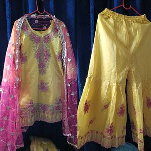 Heavy Bridal Garara Set