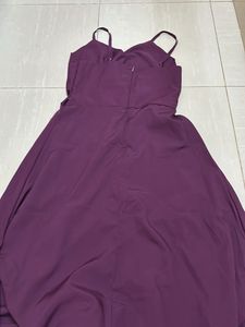 Elegant Purple Dress
