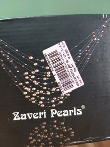 Zaveri Pearls Earrings And Mangtikka Set