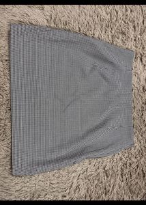 HM Checkered Mini Skirt