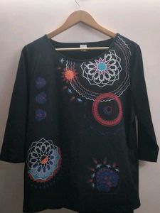 Festive Black Top