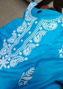 Elegant Blue Kurta Set