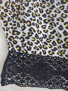 Leopard Print Crop Top