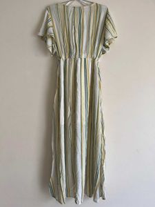 Striped Wrap Dress