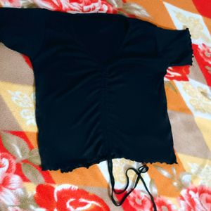 Black Crop Top