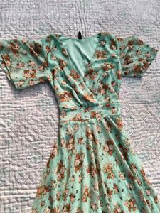 Floral Print Maxi Dress