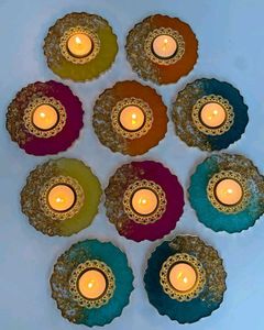 Resin Candle Holders | Customisation Available