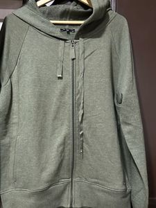 Green Jacket With Hoodie
