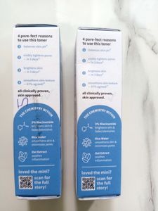2 Pack ❤️ Plum Rice Water 🍚 &amp; Niacinamide Toner ❤