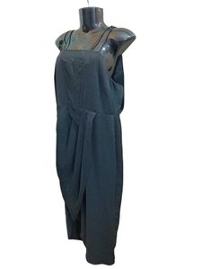 Black Sheer-Panel Cocktail Dress