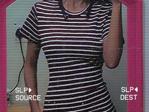 Striped T-Shirt Dress