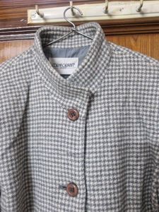 Vintage Plaid Coat