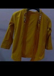 🚚 ₹30 Off On Mustard Yellow Top🌿