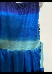 blue party wear Shady gown