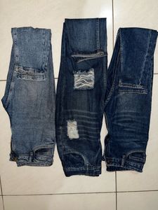 Distressed Denim Jeans Bundle