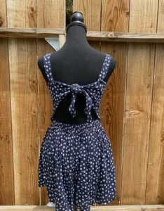 HOLLISTER SAIDIE REMOVABLE STRAP ROMPER
