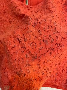 Red Lacy Vero Moda Top