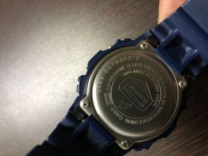 G-Shock DW5600 Navy Blue Digital Watch