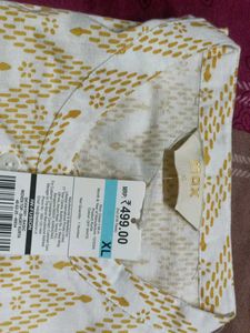 Patterned Button-Up Shirt