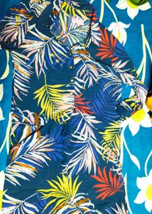 Midi Leaf Print Dress For Women