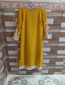 Yellow Kurta pant set