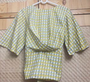 Veromoda XS Yellow Wrap Top