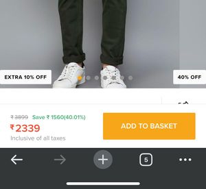 Selling louis Philippe New Jeans