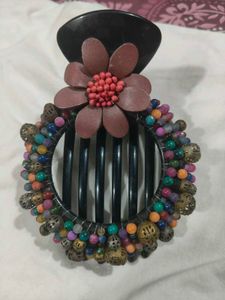 Necklace,Bangles And Hair Clip.