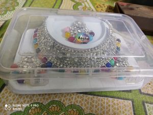 Necklace With Mang Tika And Jumke