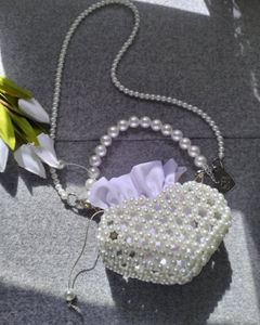 Pearl Beaded Clutch